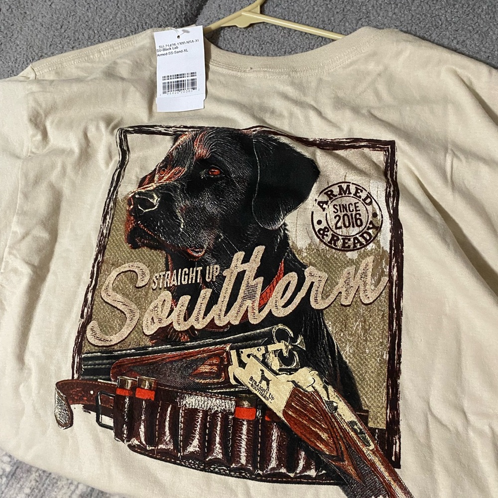 Cream Graphic Tee